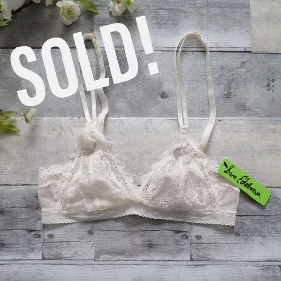 White Lacey Bralette
